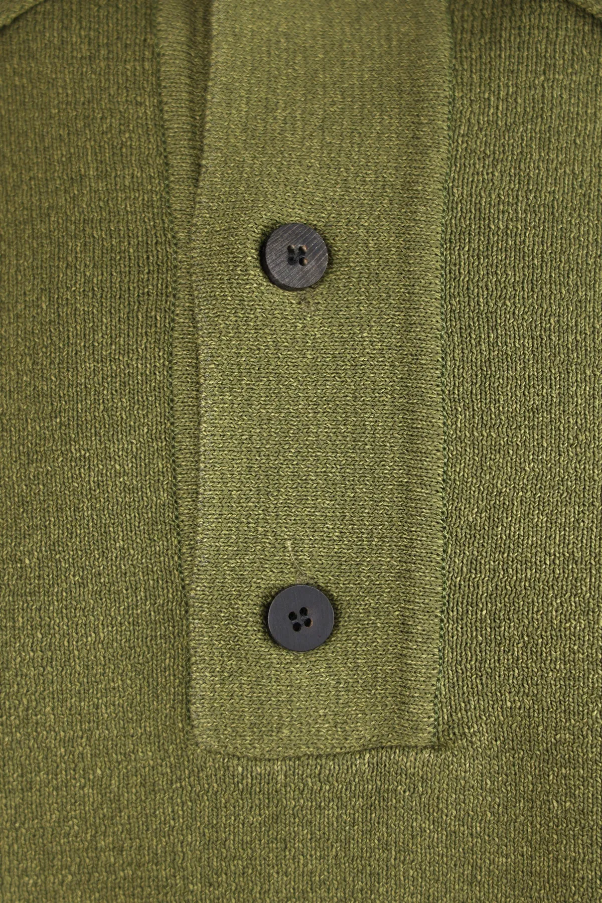 Hanji Polo Sweater - Khaki sold by Canoe Club product image thumbnail 3