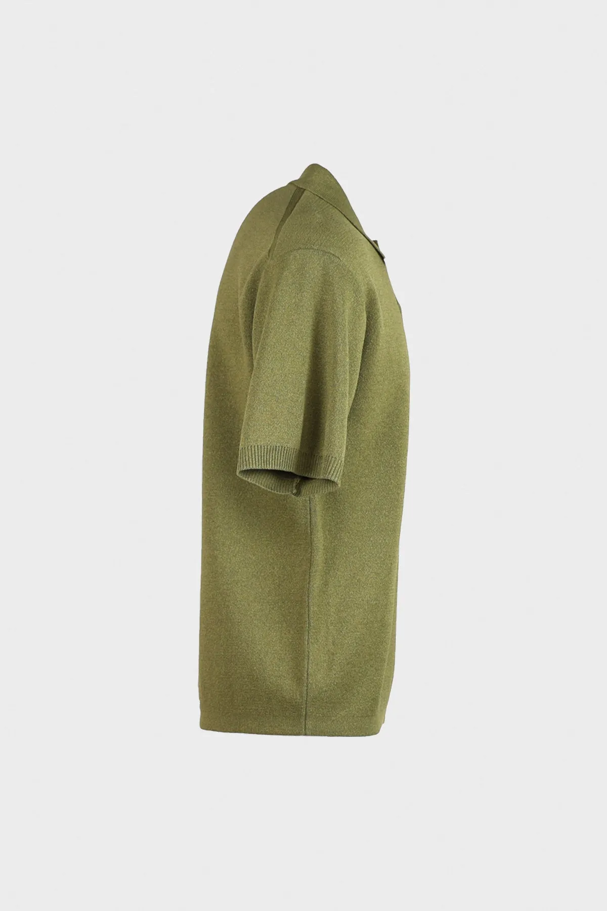 Hanji Polo Sweater - Khaki sold by Canoe Club product image thumbnail 2