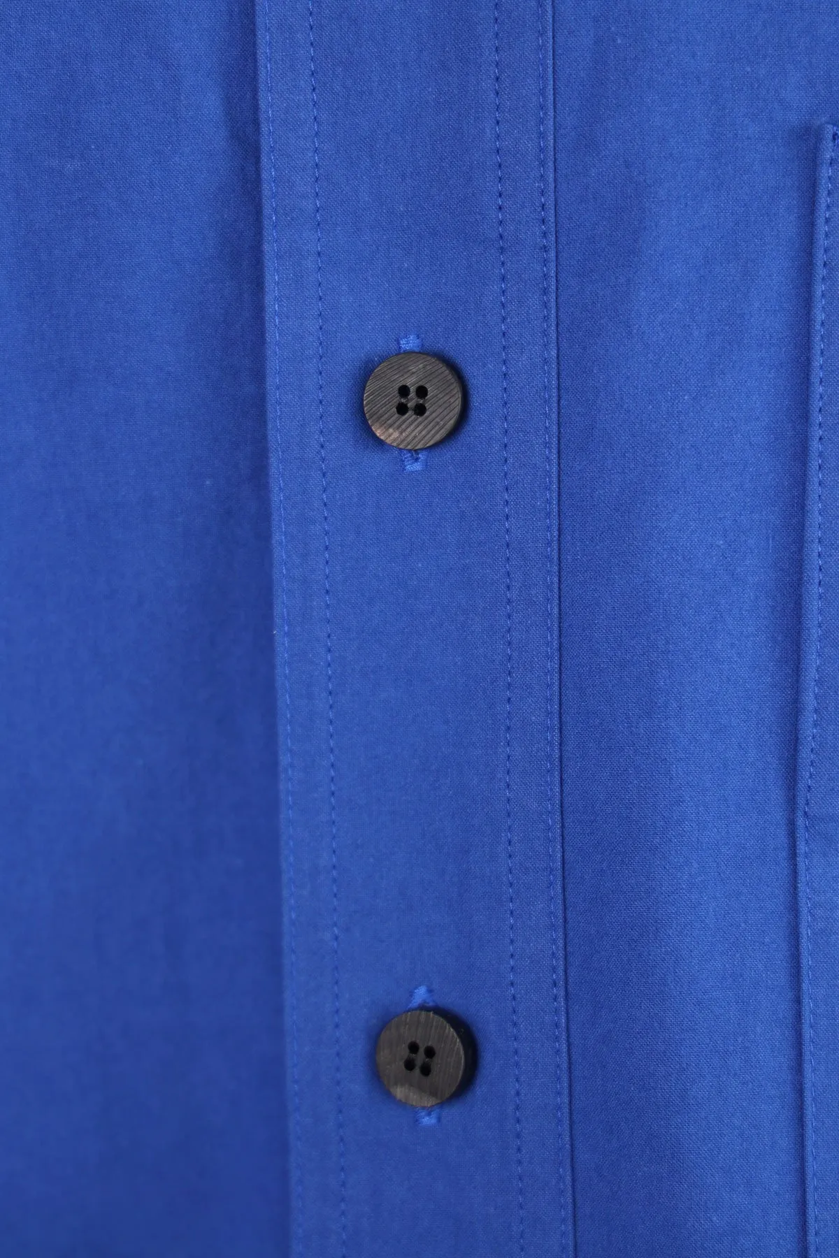Vintage Cotton Shirt - Blue sold by Canoe Club product image thumbnail 4