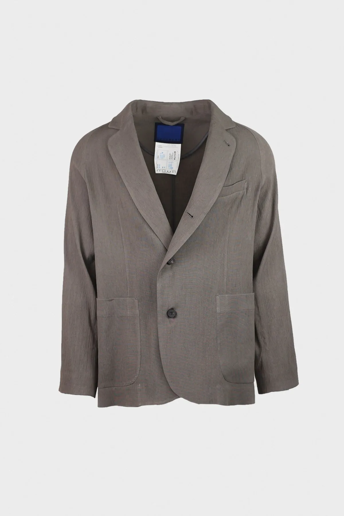 Architect Raglan Jacket - Dark Grey sold by Canoe Club