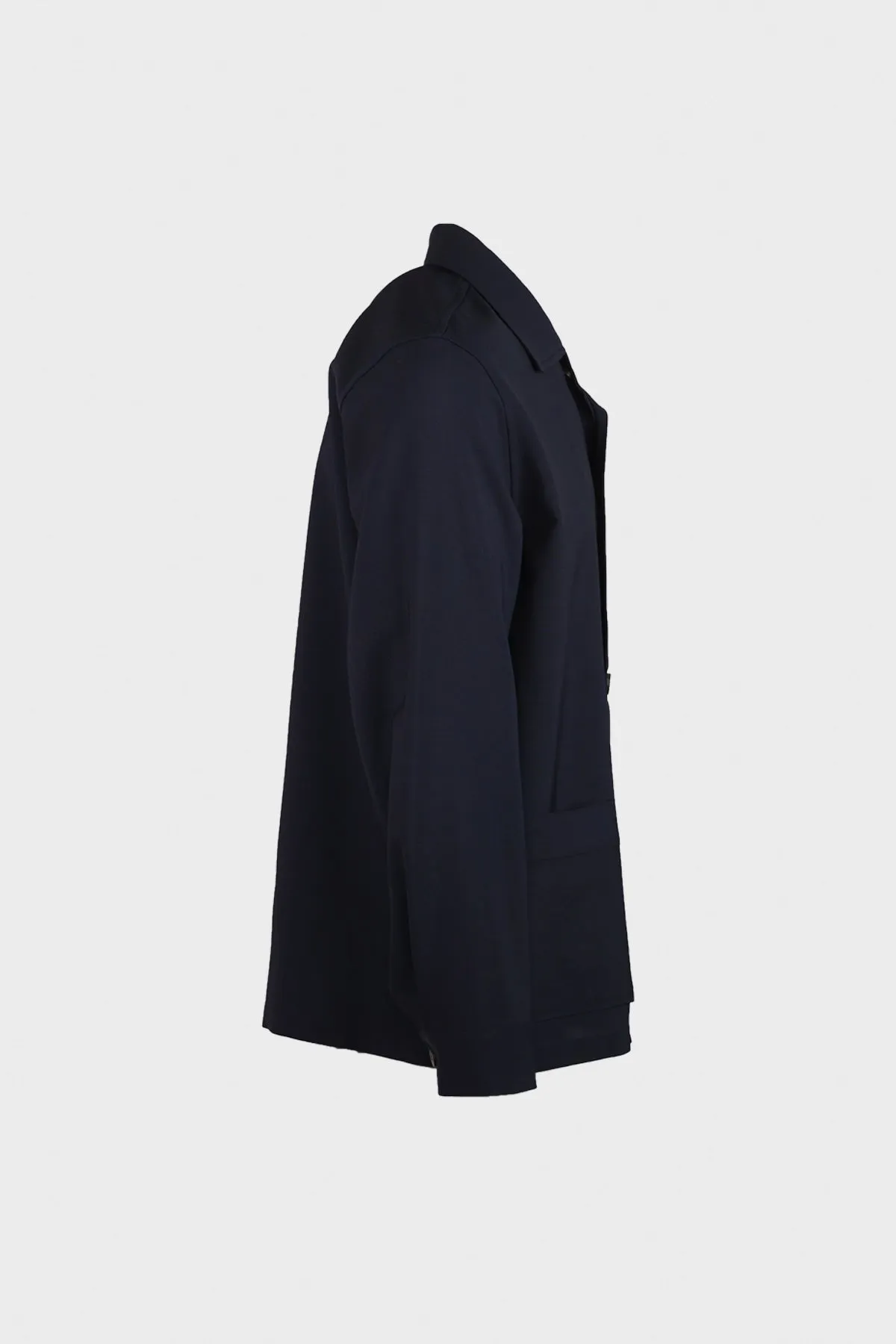 Hopsack Chore Jacket - Dark Navy sold by Canoe Club product image thumbnail 2