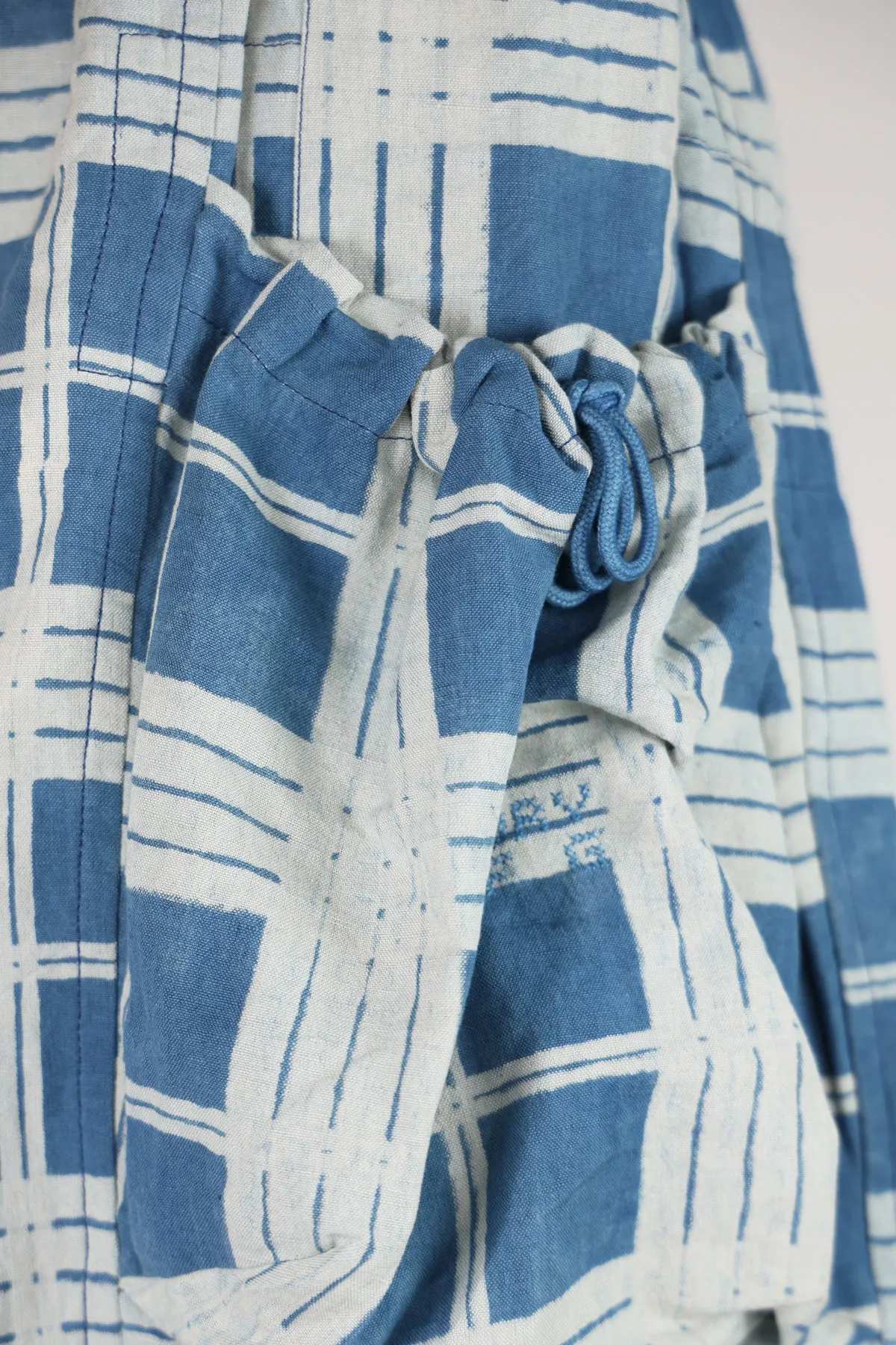 Salt Shorts - Indigo Check sold by Canoe Club product image thumbnail 4