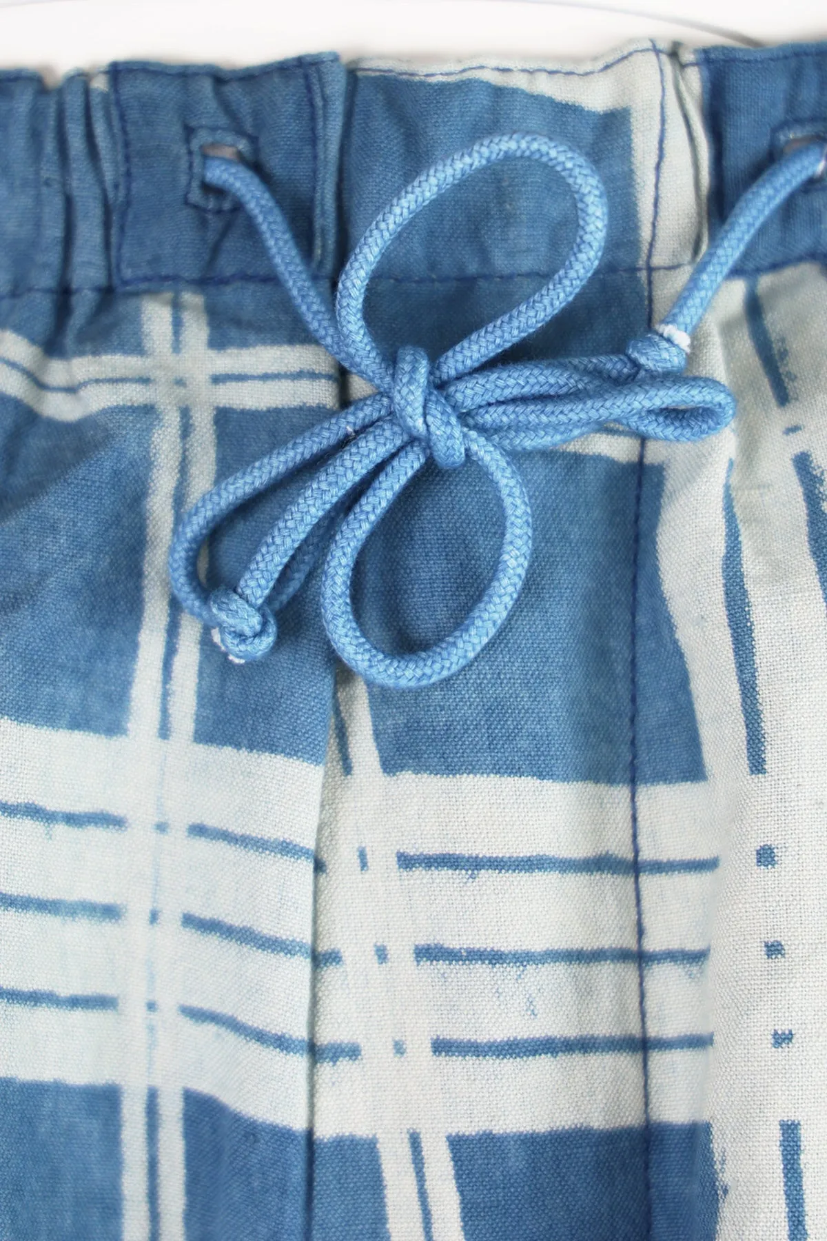 Salt Shorts - Indigo Check sold by Canoe Club product image thumbnail 3