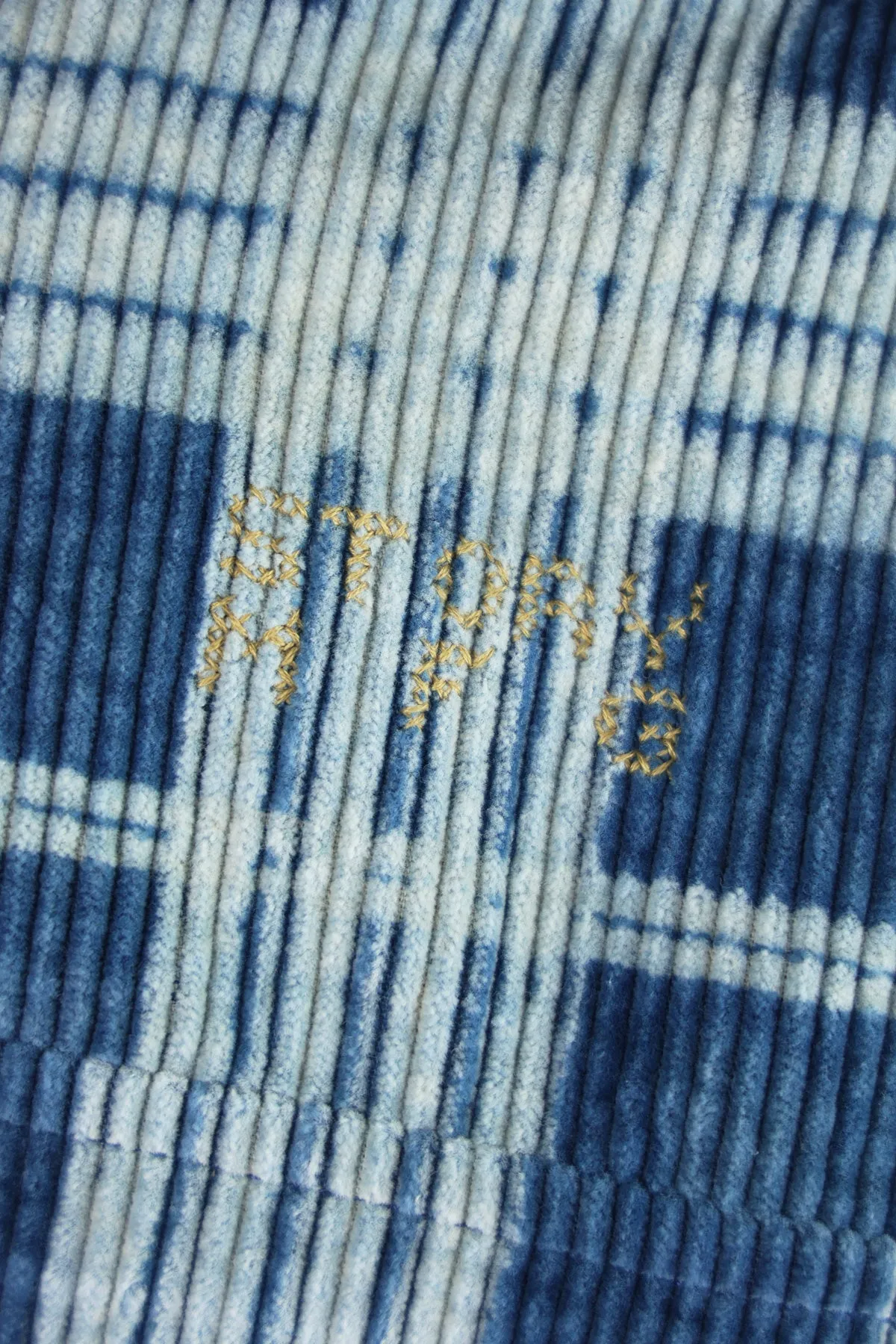 Polite Pullover - Indigo Check Corduroy sold by Canoe Club product image thumbnail 4