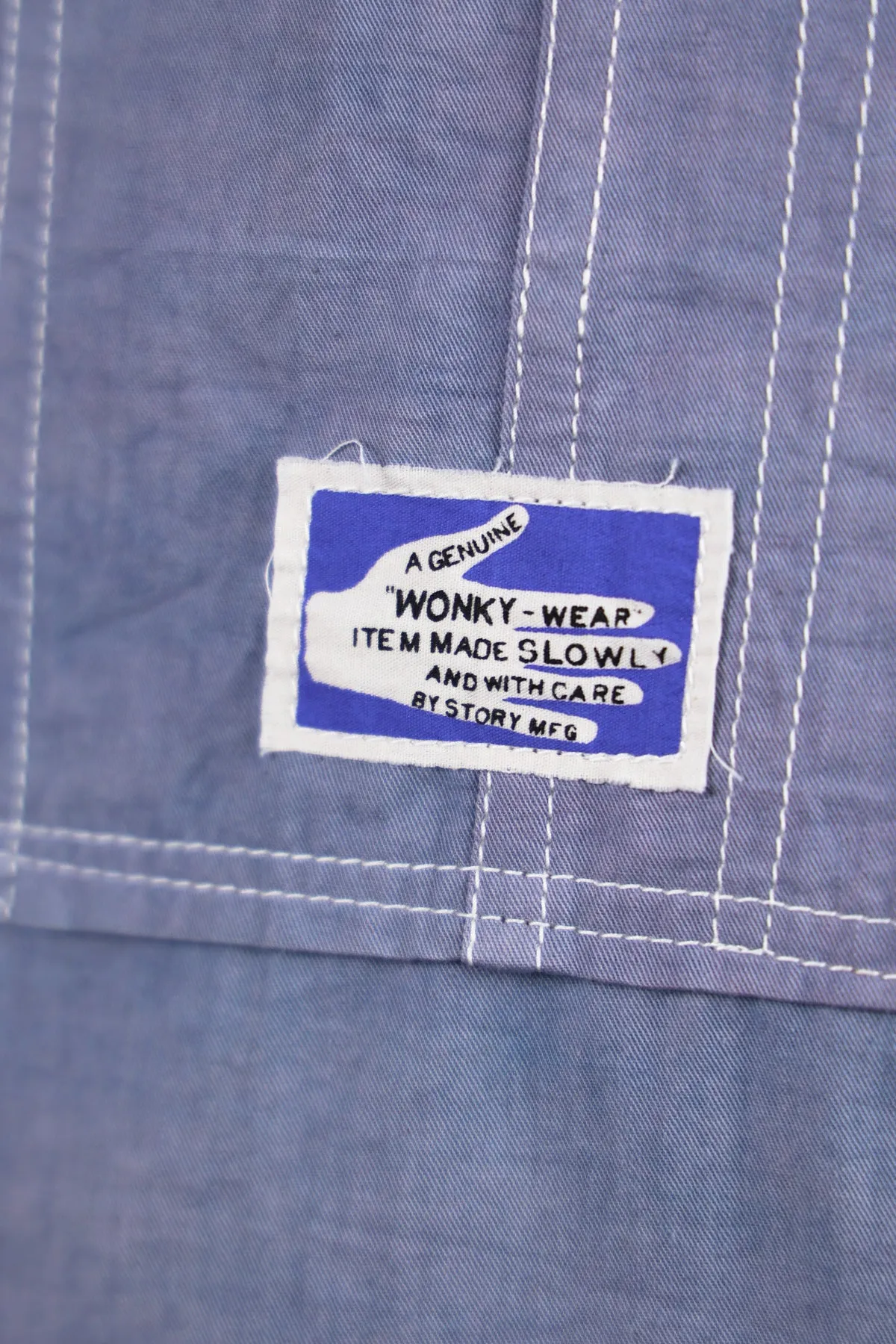 Railroad Jacket - Purple Wonky-Wear sold by Canoe Club product image thumbnail 4