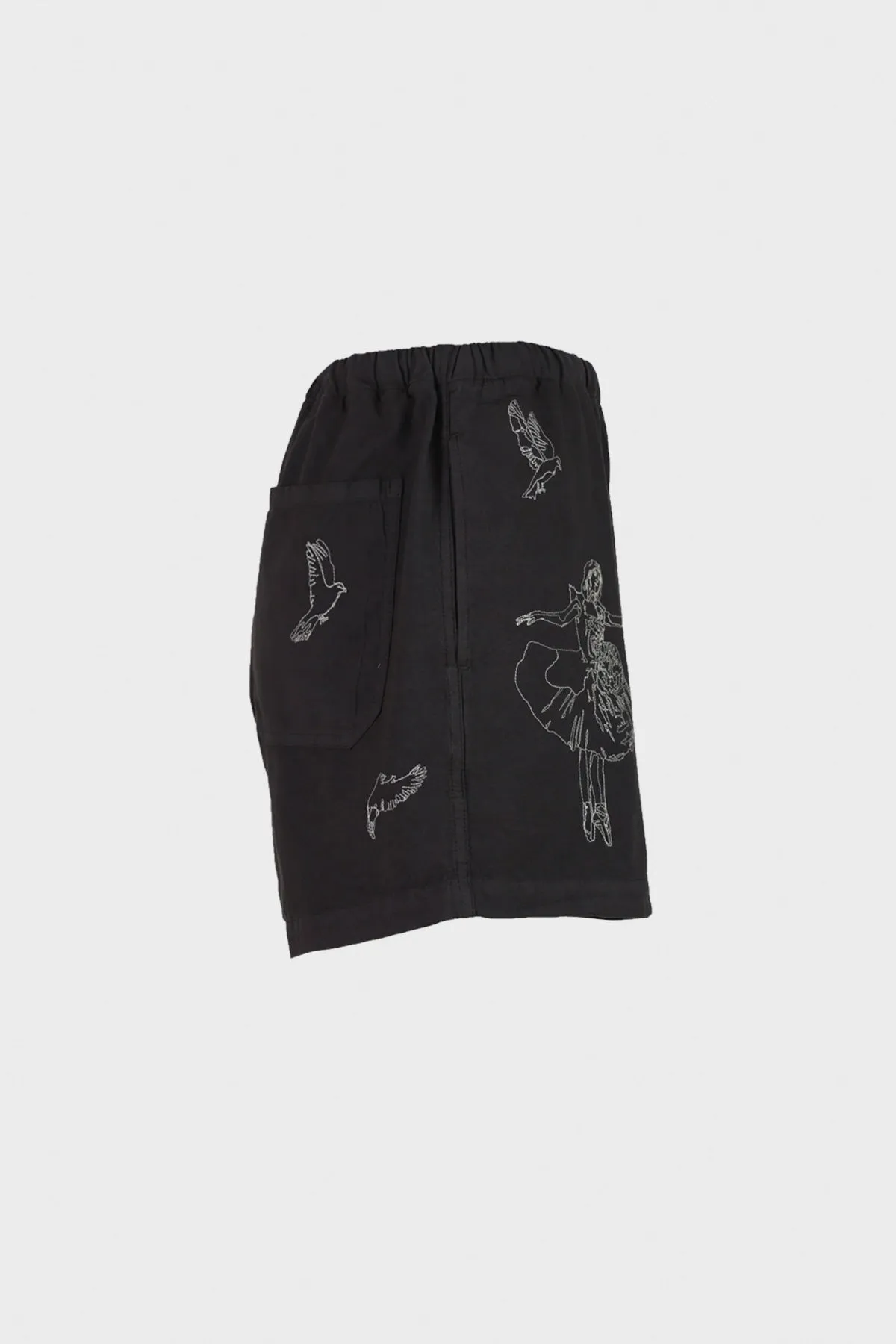 Ballet Short - Charcoal sold by Canoe Club product image thumbnail 2
