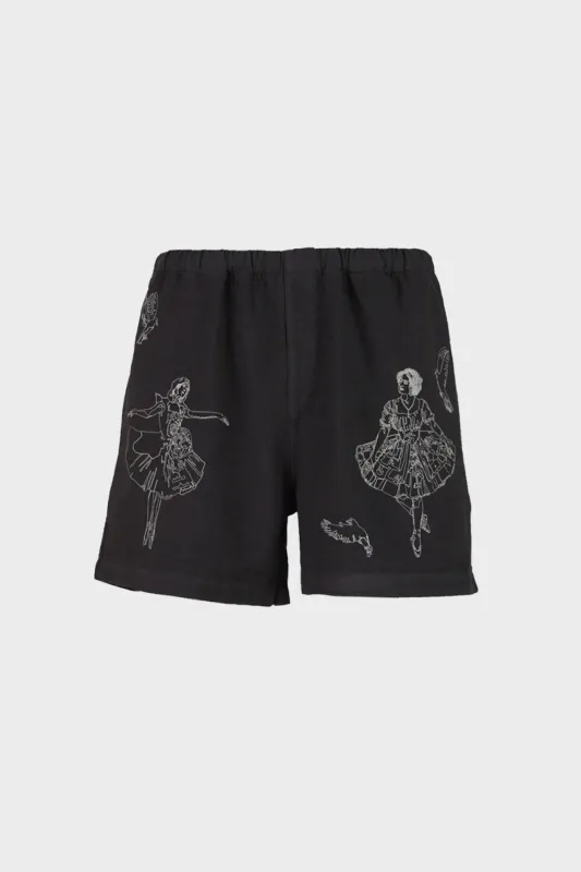 Ballet Short - Charcoal made by Samuel Zelig