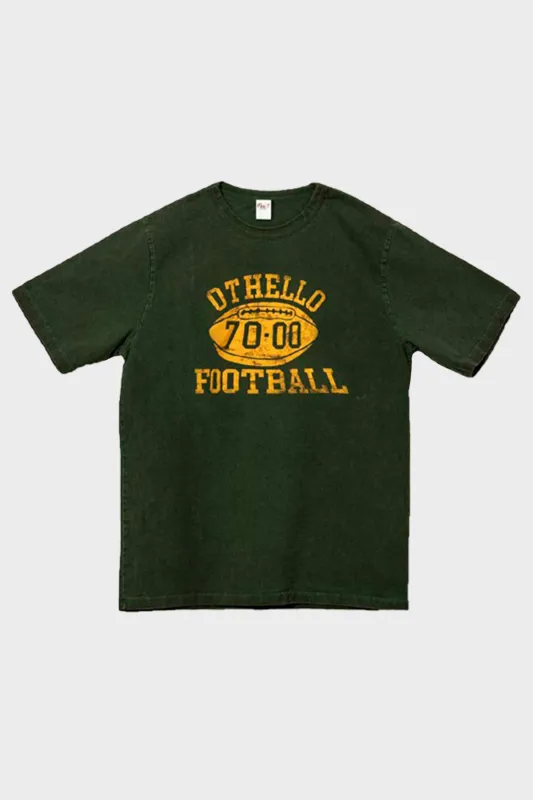 Othello Football Tee - Green made by Canoe Club