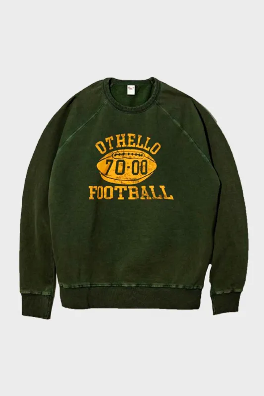 Othello Football Sweatshirt - Green made by Canoe Club
