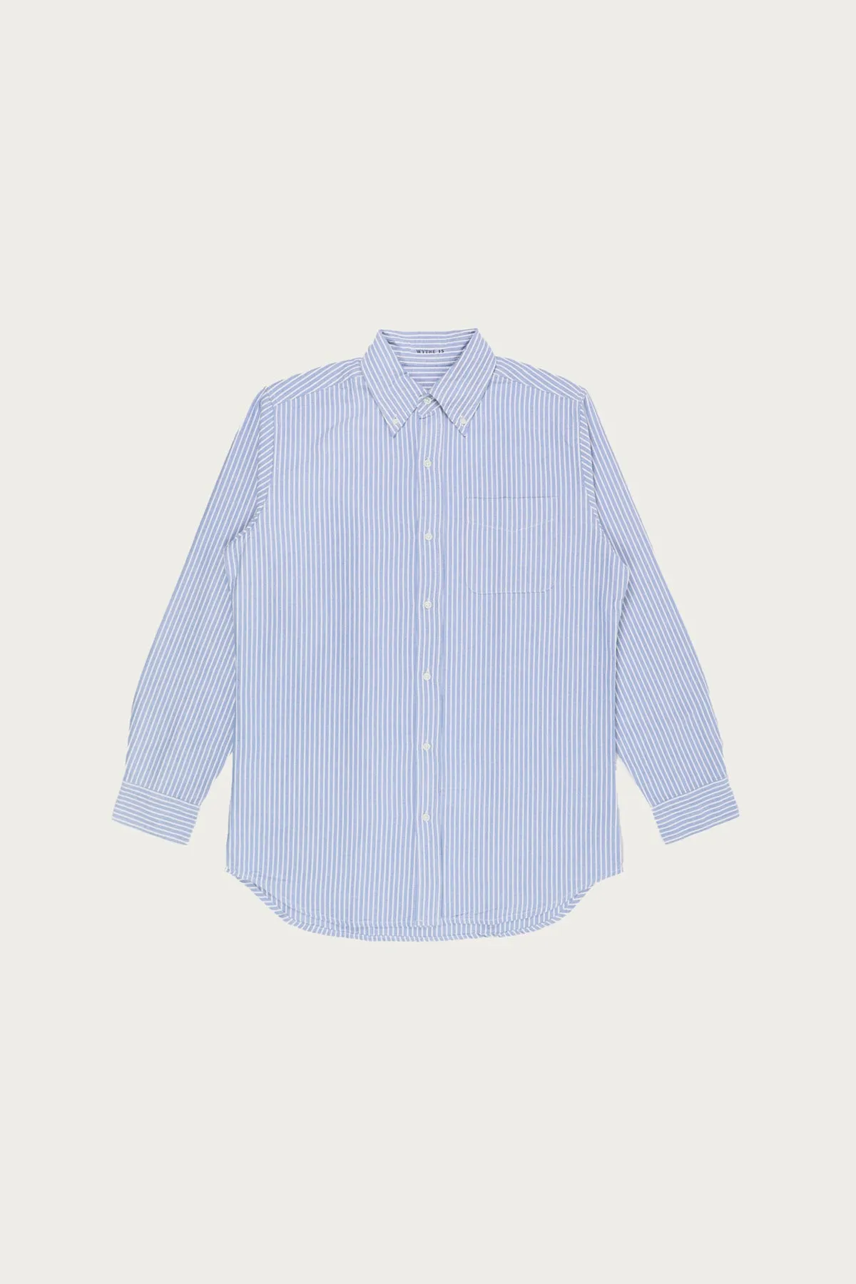 Wythe Oxford - Blue/White Stripe sold by Canoe Club