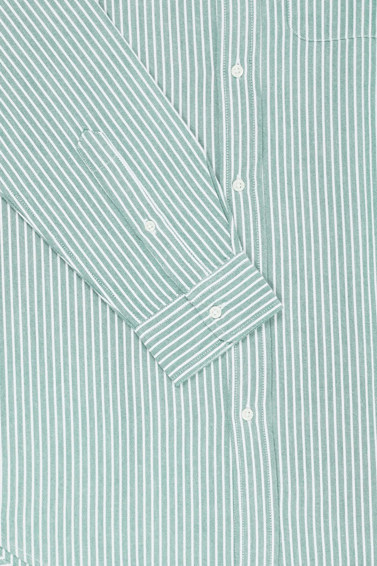 Wythe Oxford - Evergreen Stripe sold by Canoe Club product image thumbnail 3