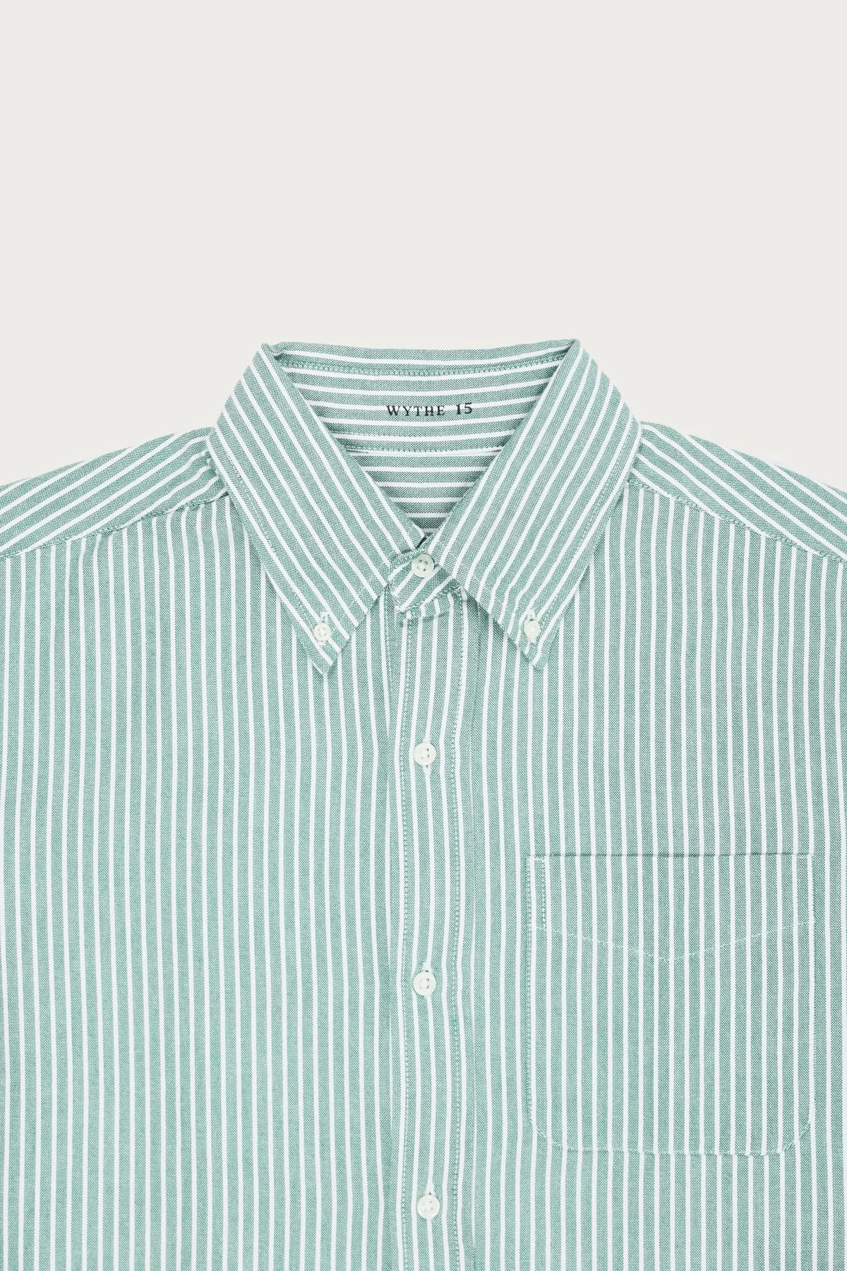 Wythe Oxford - Evergreen Stripe sold by Canoe Club product image thumbnail 2