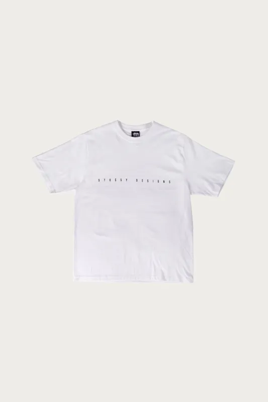 S Box Tee - White made by Stussy