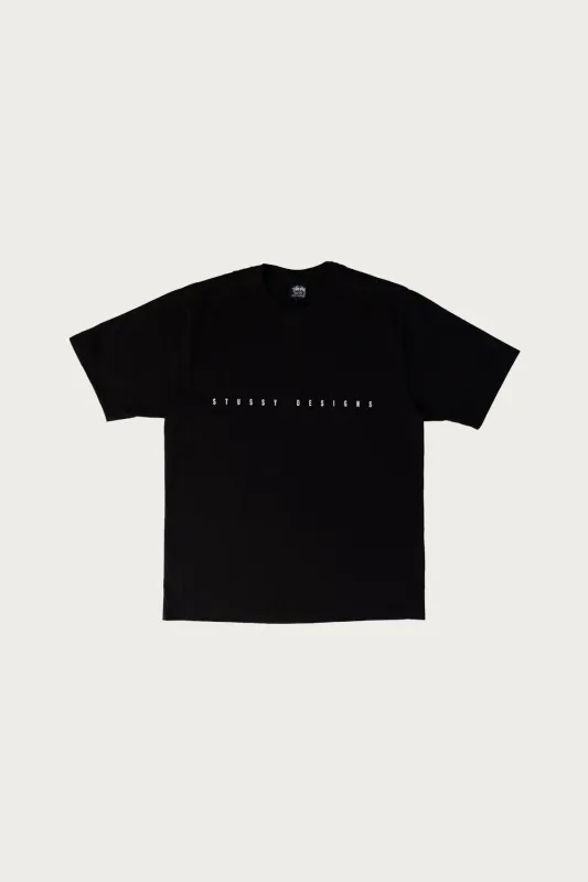S Box Tee - Black made by Stussy