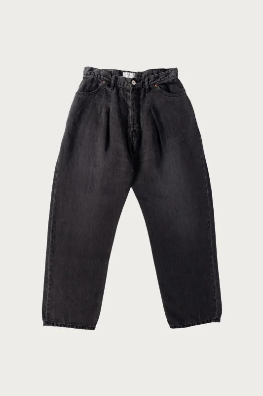 Linen Denim 4pk - Black Vintage Worn made by Herill