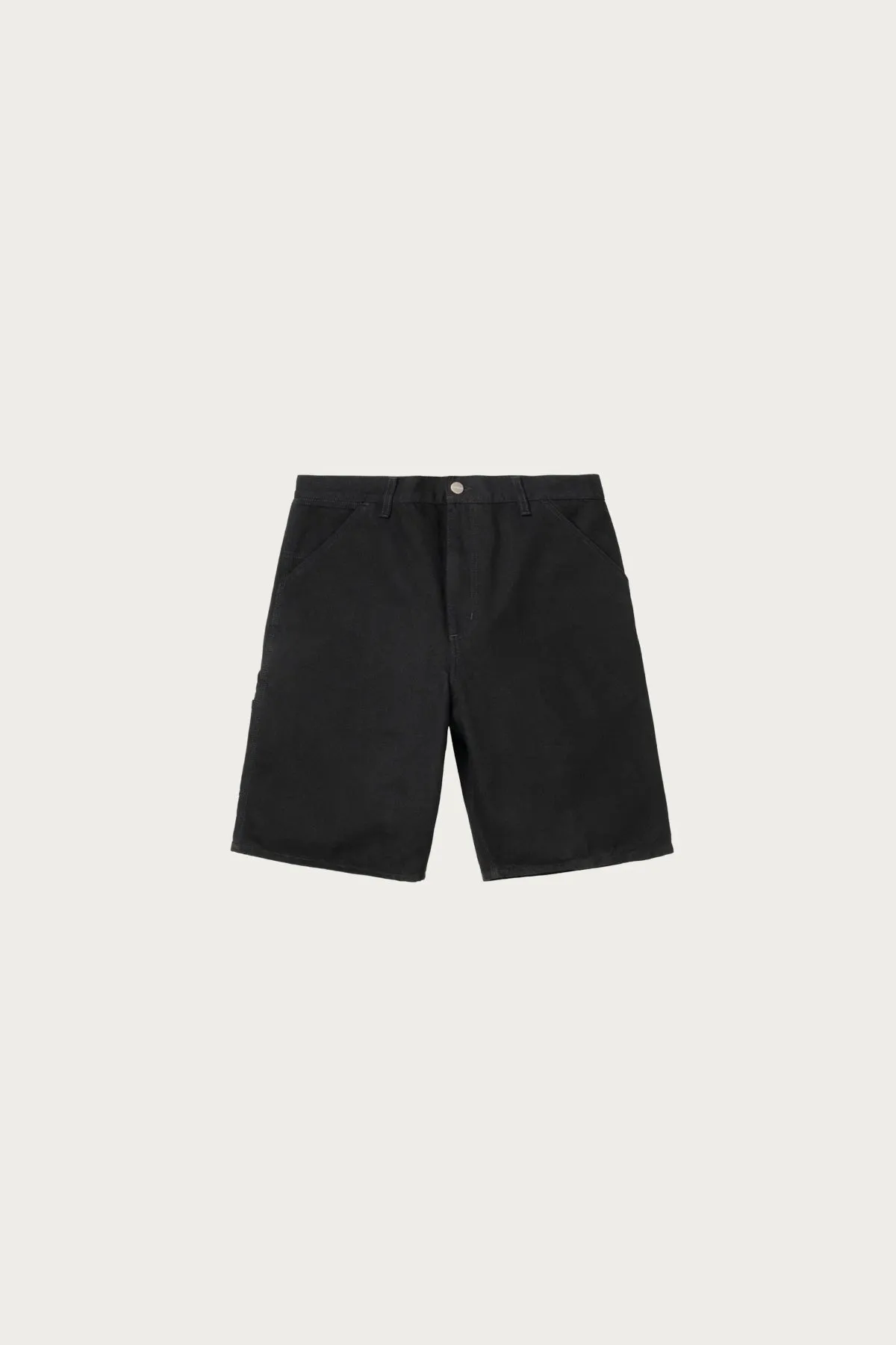 Single Knee Short - Black Rinsed sold by Canoe Club