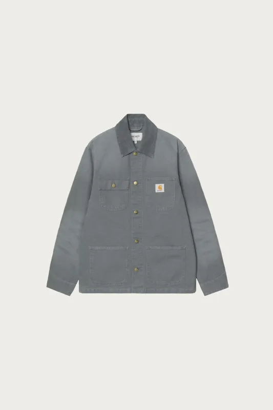 Michigan Coat - Cozy Blue Stone Canvas made by Carhartt