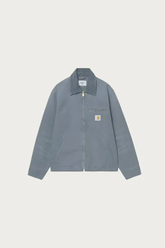 Detroit Jacket - Cozy Blue Stone Canvas made by Carhartt