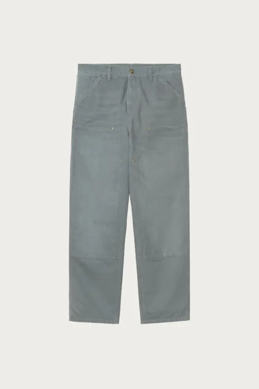 Double Knee Pant - Cozy Blue Stone Canvas made by Carhartt