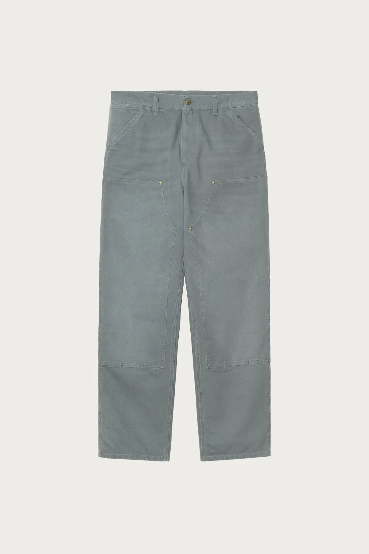 Double Knee Pant - Cozy Blue Stone Canvas sold by Canoe Club