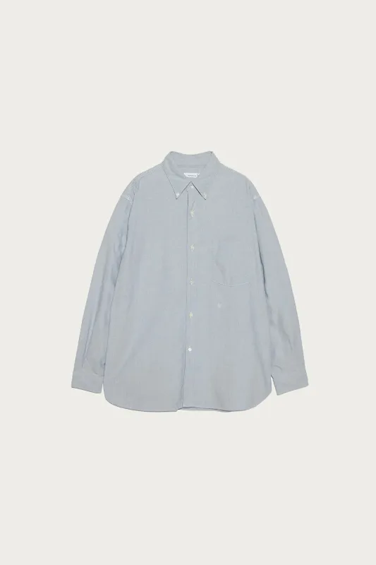 Button Down Wind Shirt - Grey made by Nanamica