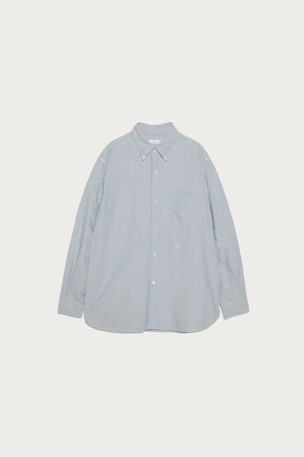 Button Down Wind Shirt - Grey sold by Canoe Club