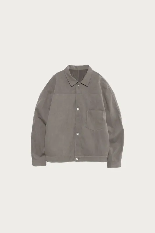 Ultrasuede Short Jacket - Grey made by Nanamica