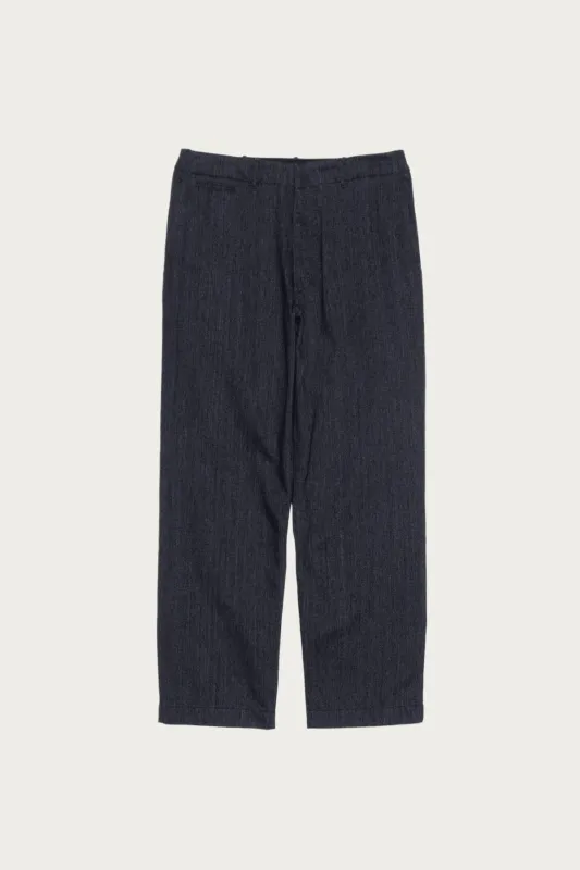 Wide Denim Pants - Indigo made by Nanamica