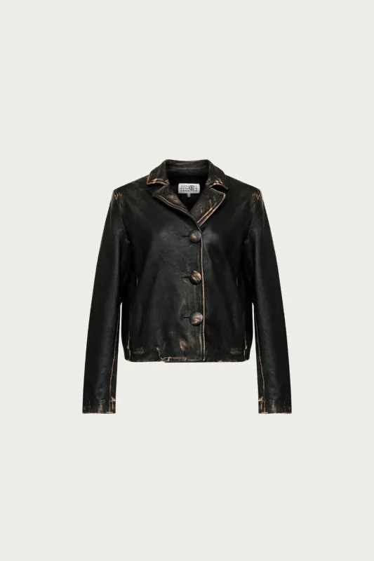 Car Coat - Brown Worn made by Maison Margiela