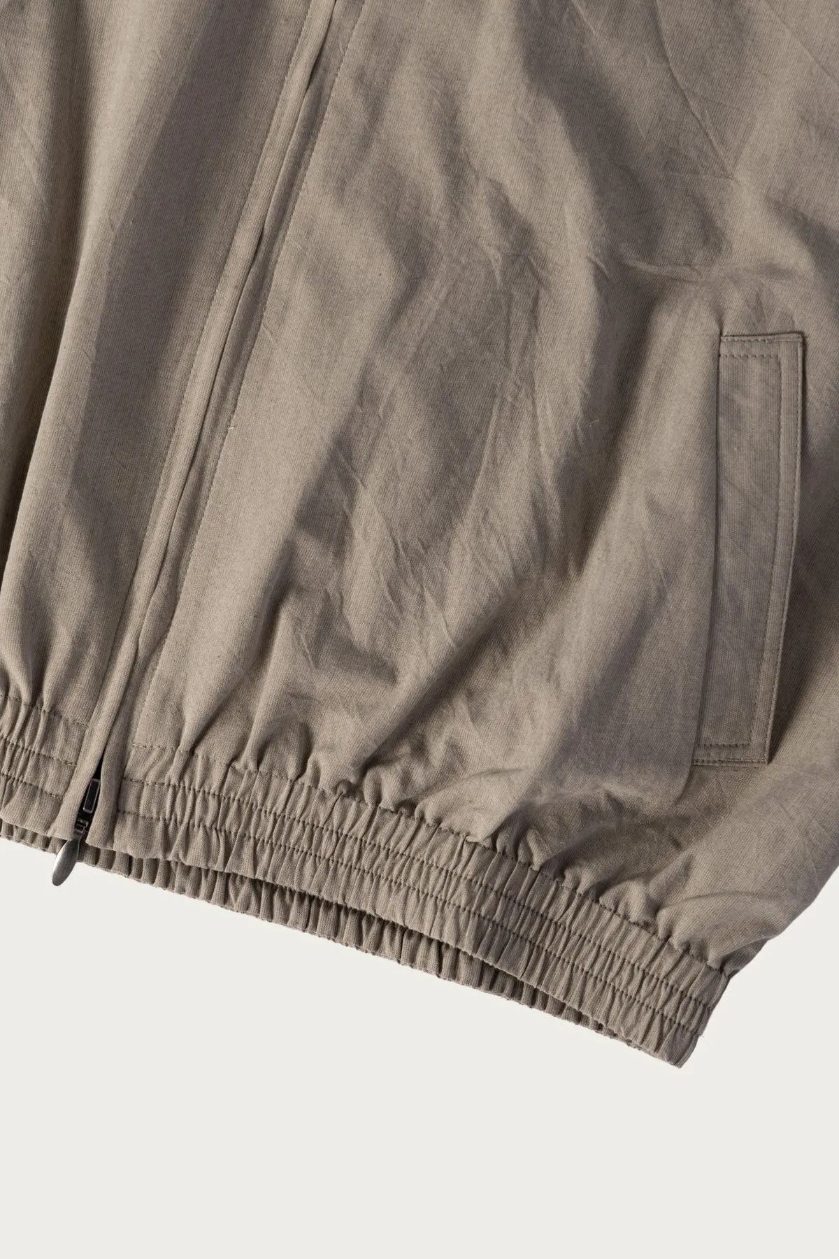 Track Blouson - Warm Grey sold by Canoe Club product image thumbnail 3