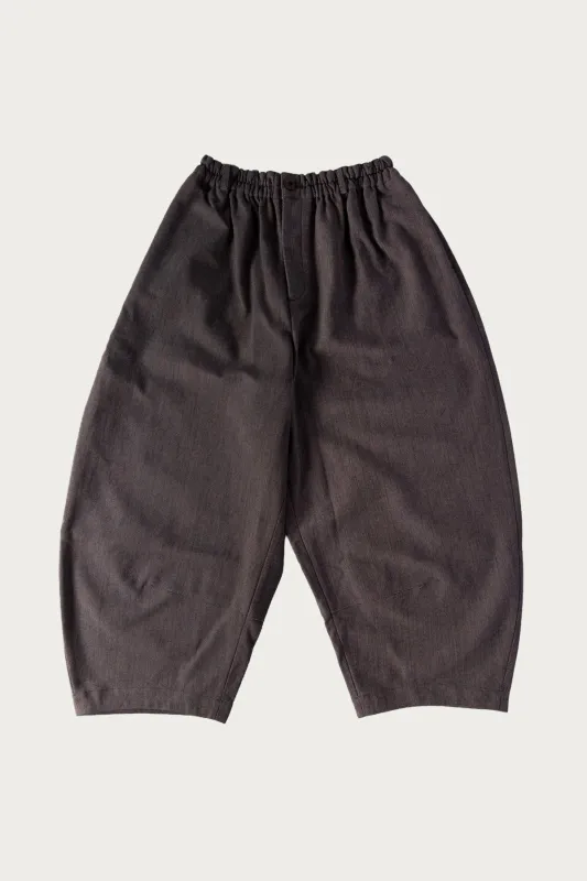 Cocoon Pant - Persimmon Black Denim made by Canoe Club