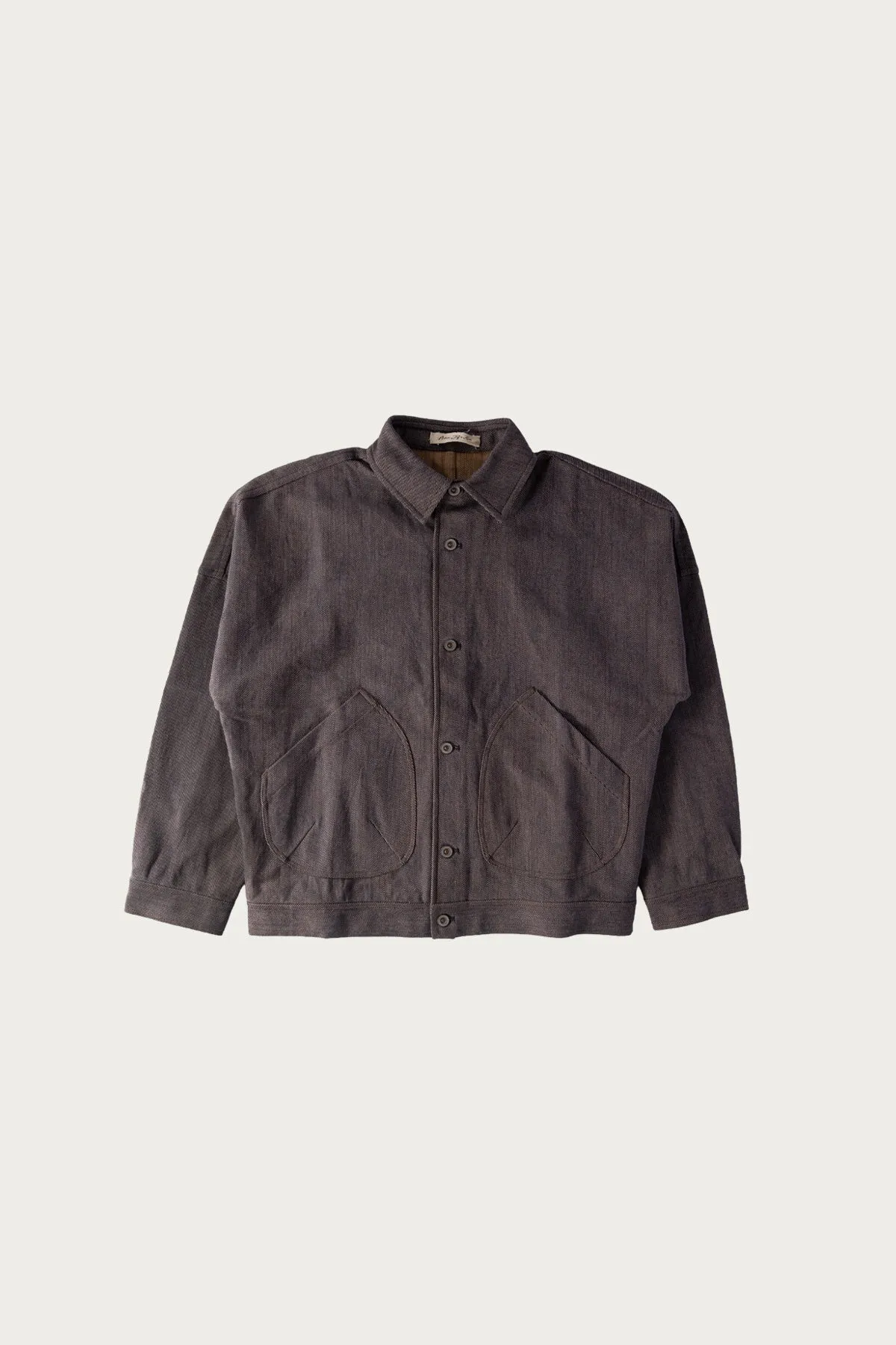 Mine Jacket - Persimmon Black Denim sold by Canoe Club