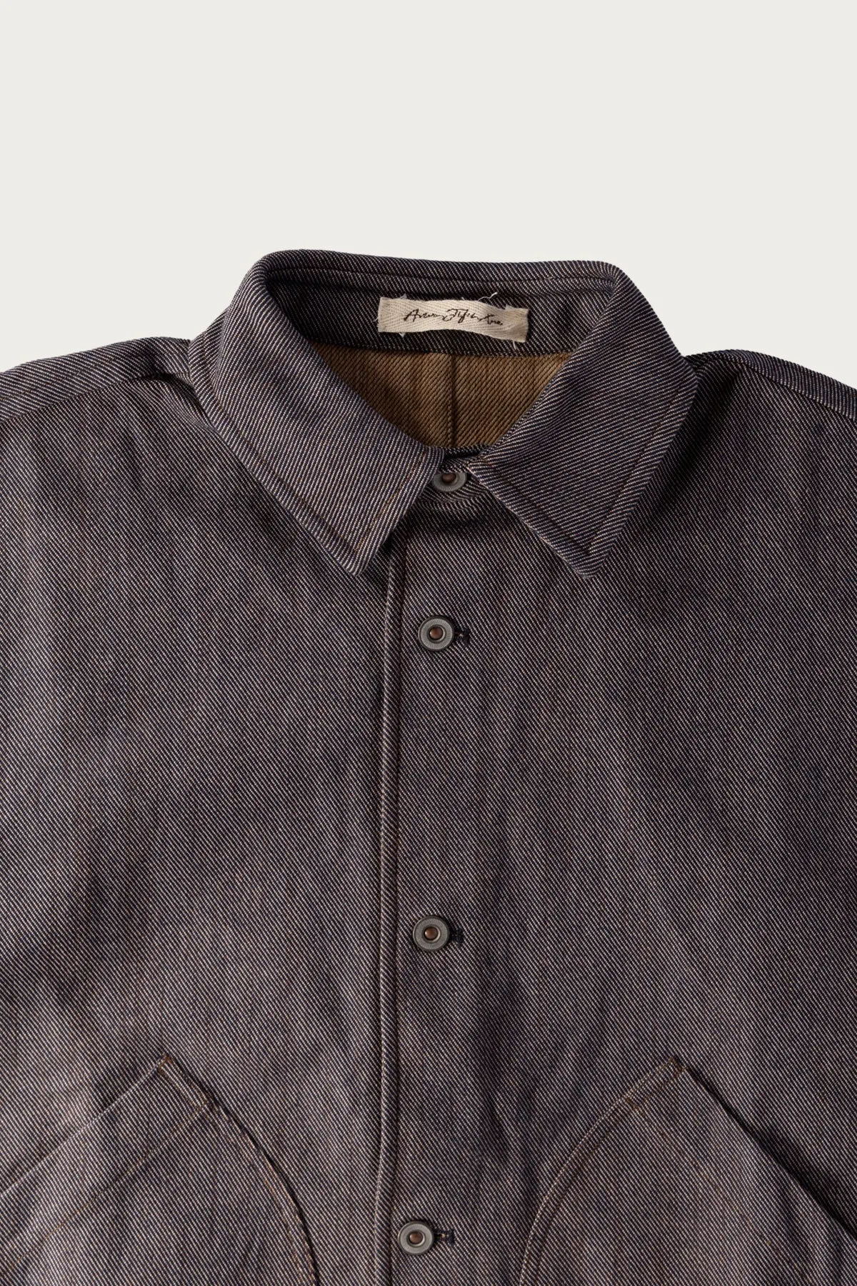 Mine Jacket - Persimmon Black Denim sold by Canoe Club product image thumbnail 2