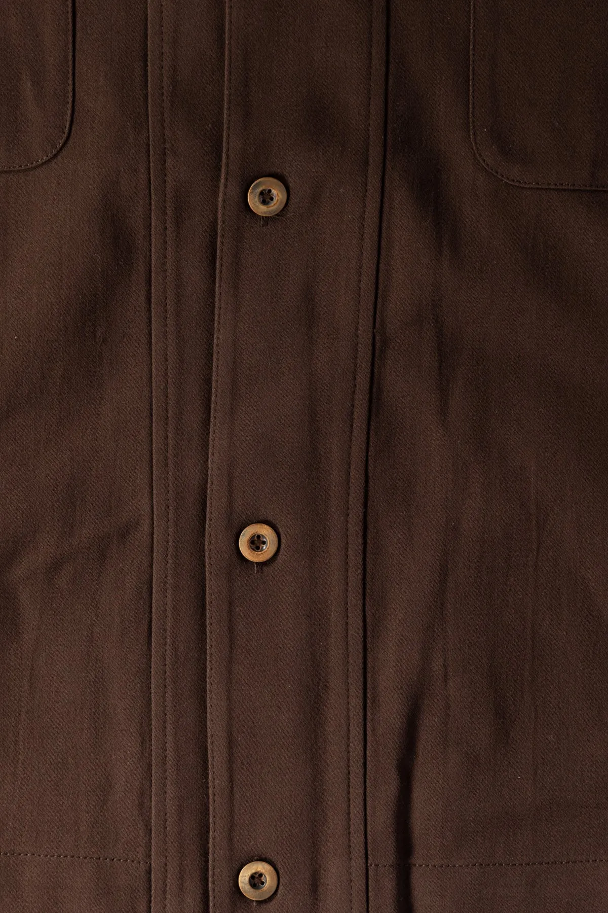 Boxy Shirt - Chocolate sold by Canoe Club product image thumbnail 3