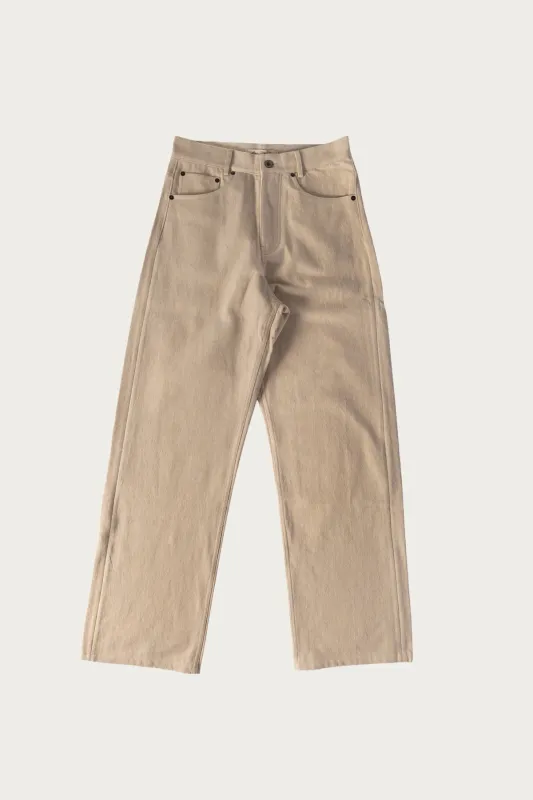 5 Pocket Pant - Natural Mix made by Canoe Club