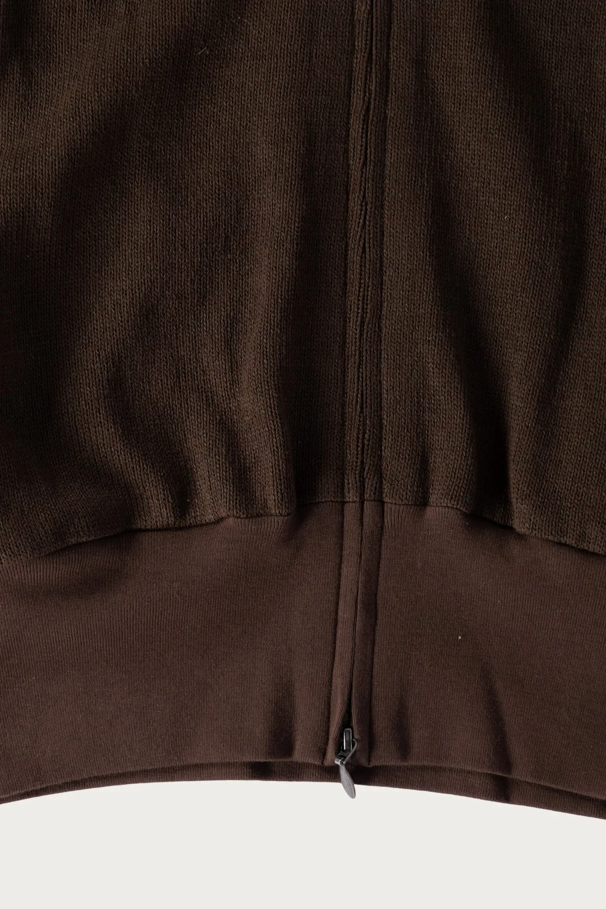 Drivers Knit Blouson - Deep Brown sold by Canoe Club product image thumbnail 4
