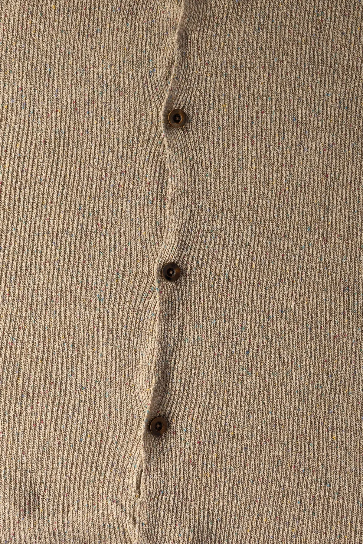 Knit Boxy Shirt - Natural Mix sold by Canoe Club product image thumbnail 3