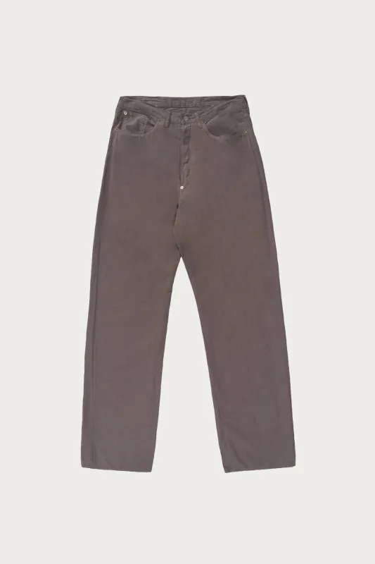 Lady White Co. x Kaptain Sunshine Cotton/Linen Trousers - Dust Grey made by Lady White Co.