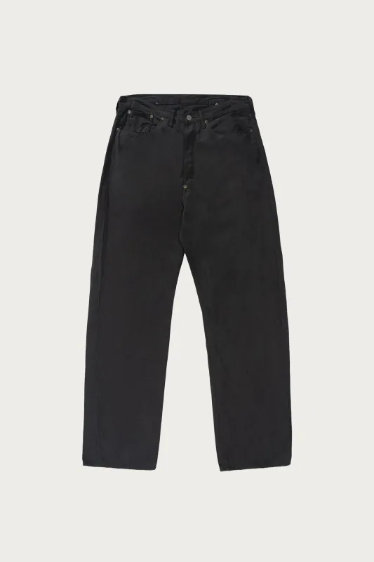 Lady White Co. x Kaptain Sunshine Cotton/Linen Trousers - Charcoal made by Lady White Co.