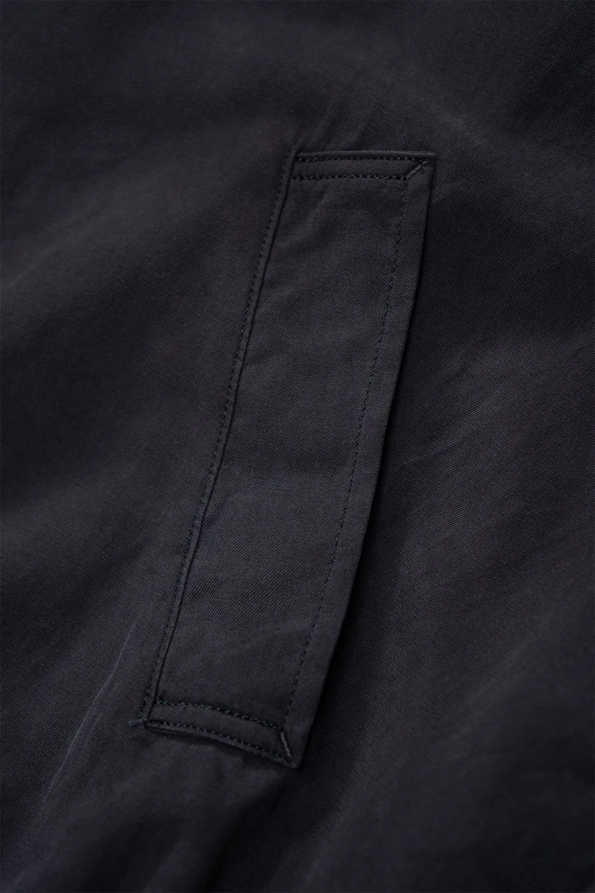 Lady White Co. x Kaptain Sunshine Silk Zip Parka - Navy sold by Canoe Club product image thumbnail 3