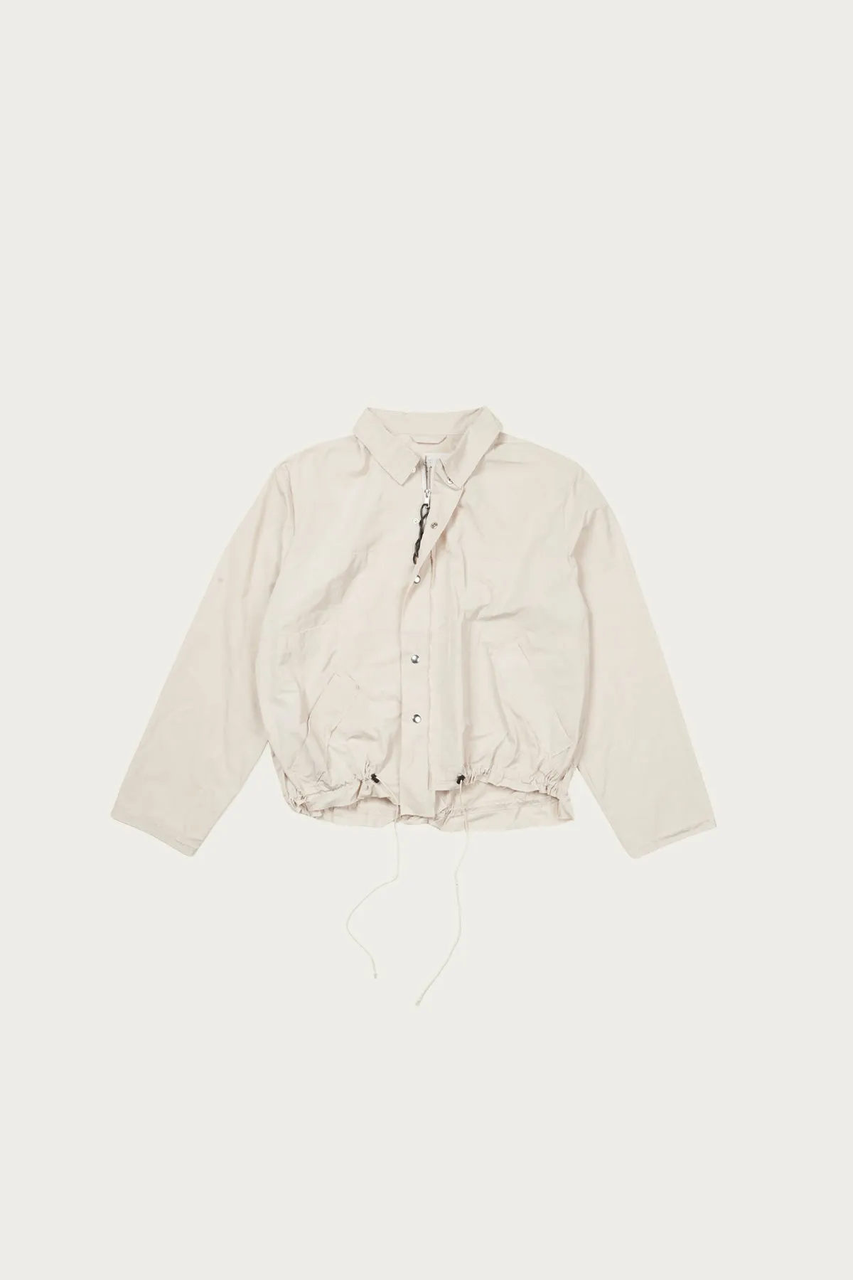 Simple Jacket - Sand Technical Twill sold by Canoe Club