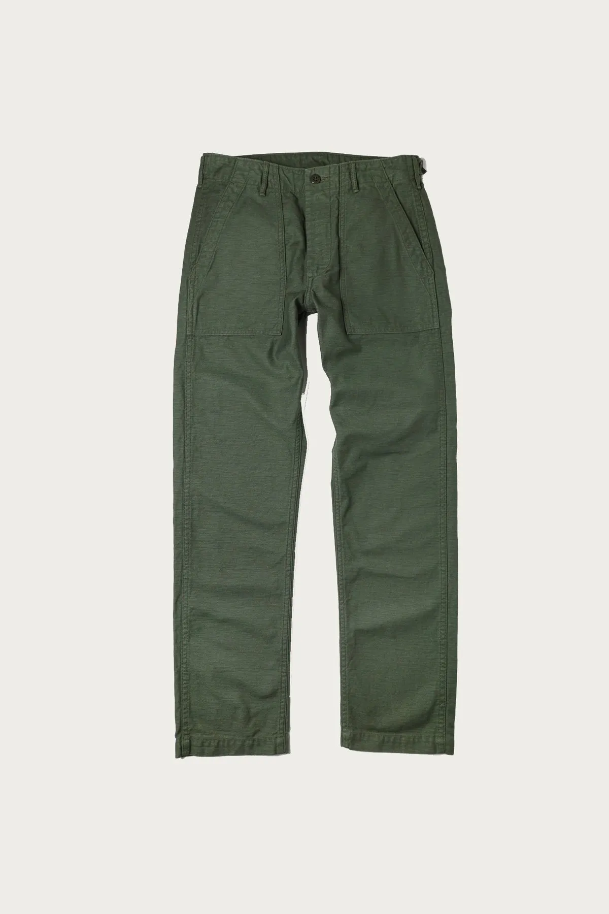 Slim Fit Fatigue Pants - Green sold by Canoe Club