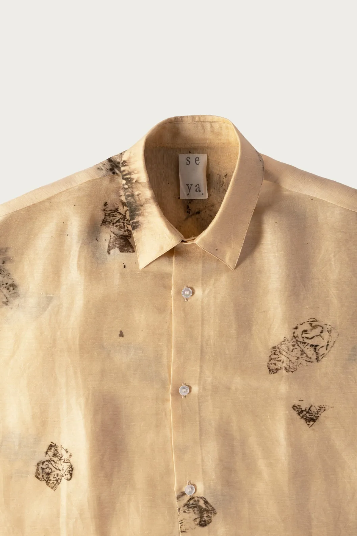 Eternal Summer Shirt - Hand Leaf Print sold by Canoe Club product image thumbnail 2