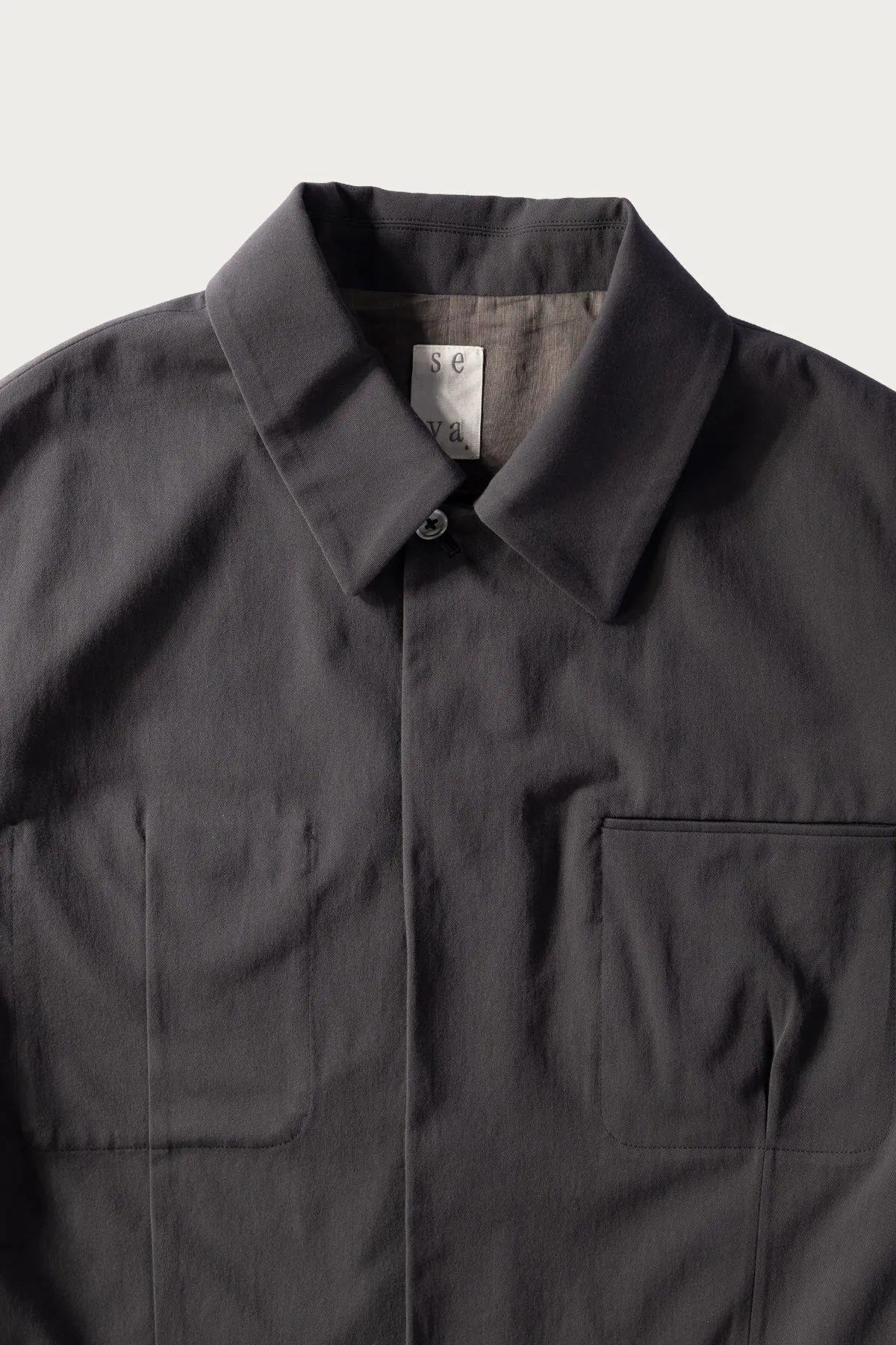 Lao Blouson - Charcoal sold by Canoe Club product image thumbnail 2