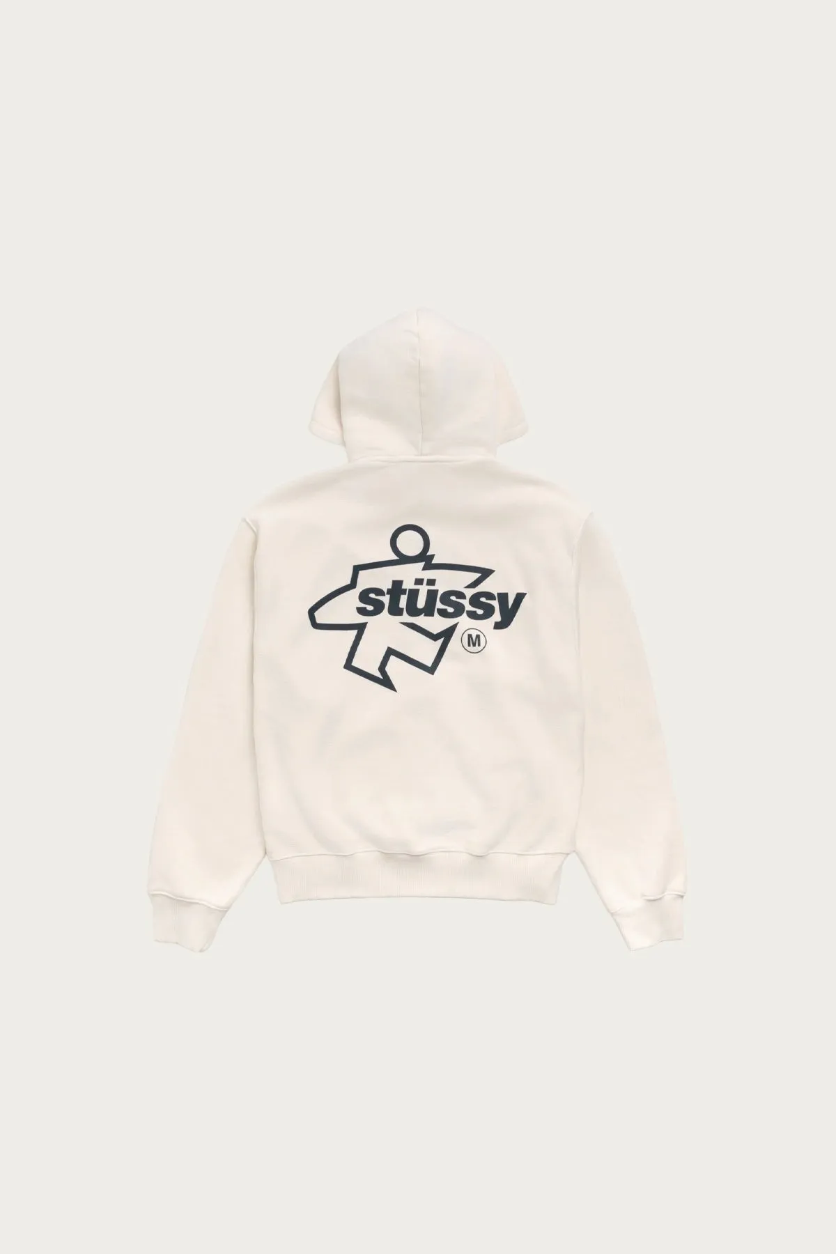 Surf Size Garment Dyed Zip Hood - Bone sold by Canoe Club product image thumbnail 2