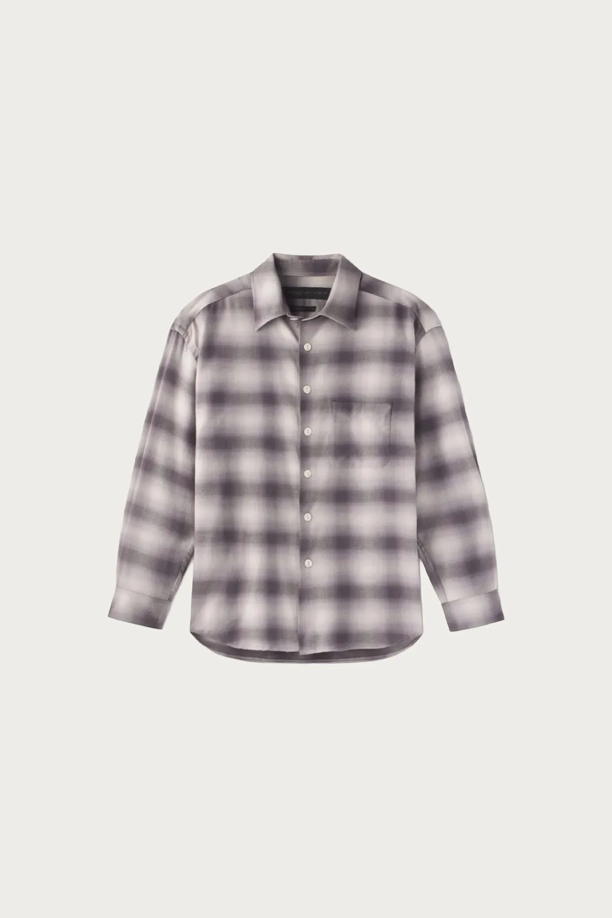 Shadow Flannel - Black sold by Canoe Club