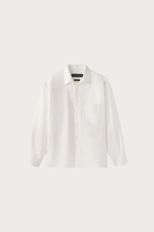 David Lynch Shirt - White made by Canoe Club