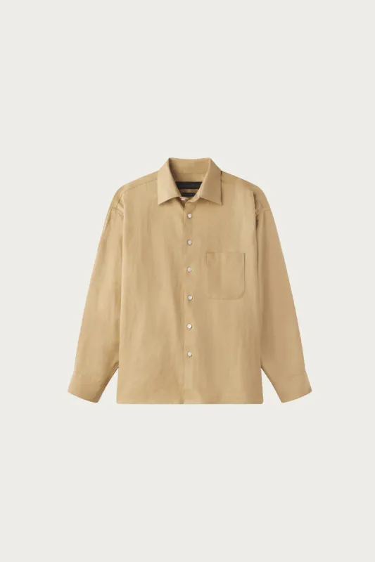 David Lynch Shirt - Camel made by Canoe Club