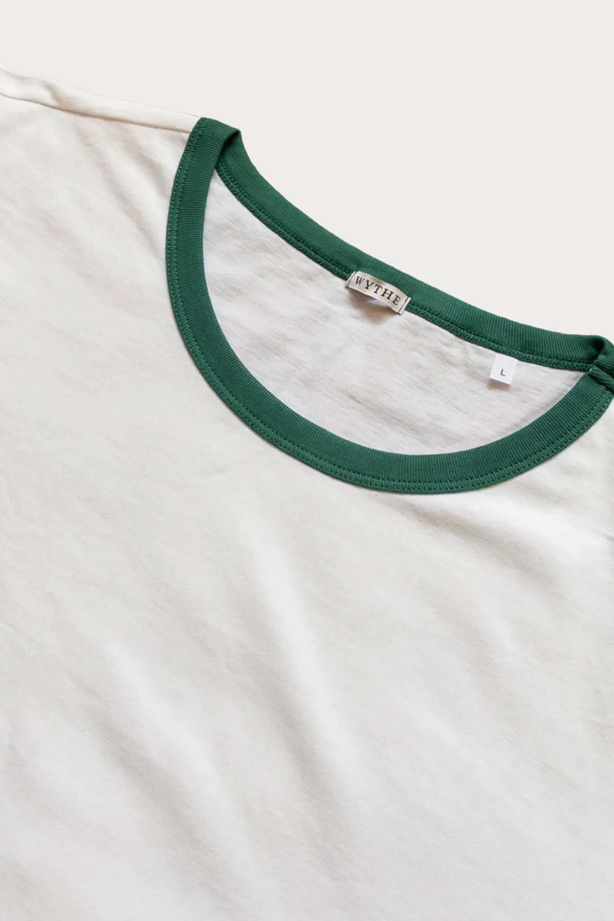 Tubular Ringer Tee - Evergreen sold by Canoe Club product image thumbnail 2