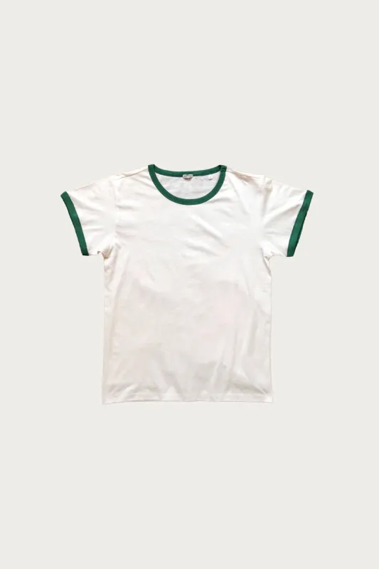 Tubular Ringer Tee - Evergreen made by Wythe NY